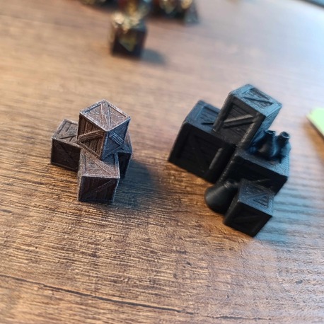 Dungeon Decor Kutular ve Fıçılar