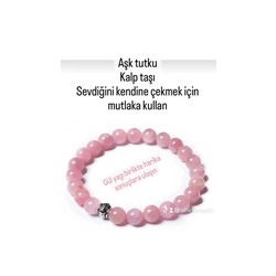 Gül kuvars bilekliği