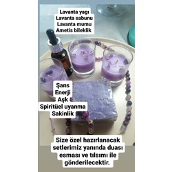 Dişil enerji yükseltme ve aşk seti