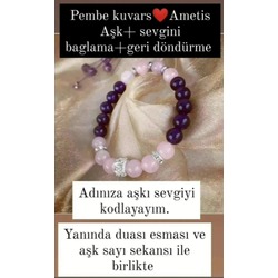 Aşk sevgi baglama +döndürme bilekliği