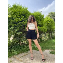 Zara saten şort