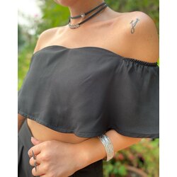 Kalp madonna yaka crop