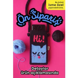 Talkie Mavi Mor Telefon Çantası - ÖN SİPARİŞ