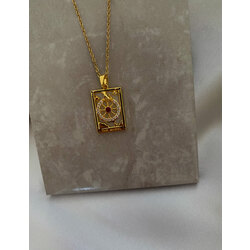 the wheel tarot kolye 