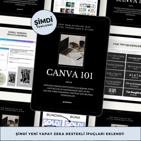 Canva 101 - HIZLANDIRILMIŞ & YAPAY ZEKA DESTEKLİ