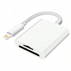 İphone Lighting hafıza kartı dönüştürücü 