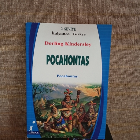 A2 Seviye İtalyanca Pocahontas- İtalyanca Türkçe İki Dilli A2 Seviye Okuma Kitabı