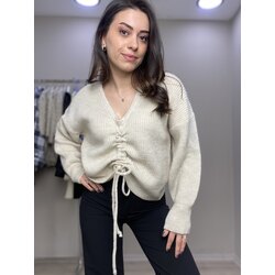 Büzgülü Triko Kazak