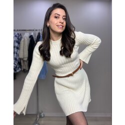 Fitilli Triko Elbise 