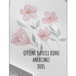 Perspektik Çiçek Çizimi
