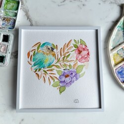 Heart Bird