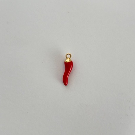 Altın Kaplama Şans Biber Charm