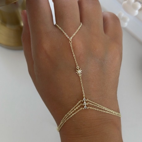 Vip 14K Zincirli Detay Şahmeran