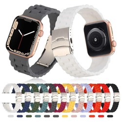 Apple Watch  38 MM  Baklava silikon  Kordon
