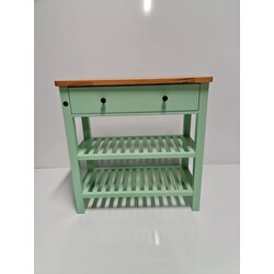 FAST MAT LAKE PASTEL YEŞİL ( RAL 6019 ) MUTFAK SERVANT MOBİLYASI