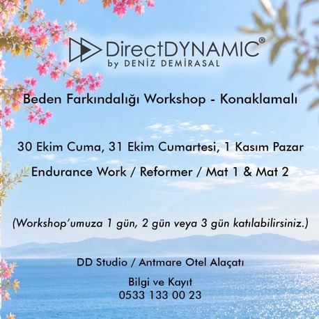 Beden Farkındalığı Workshop - 3 Gün Workshop / 2 Gece Konaklama