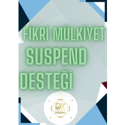 FİKRİ MÜLKİYET SUSPEND DESTEĞİ
