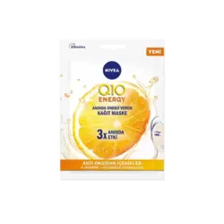 Nivea Q10 C Vitaminli Anında Enerji Veren Kağıt Maske