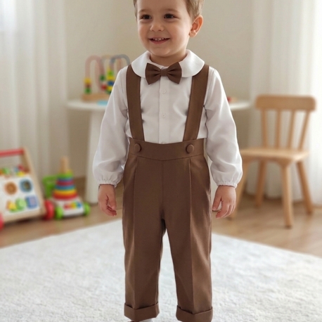 taba renk salopet takım 