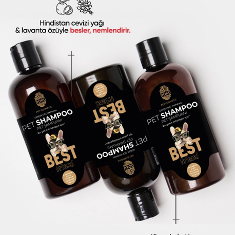 DOKU KEDİ VE KÖPEK ŞAMPUANI 500 ML. 