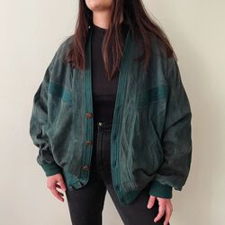 vintage unisex 90s orj deri mont 