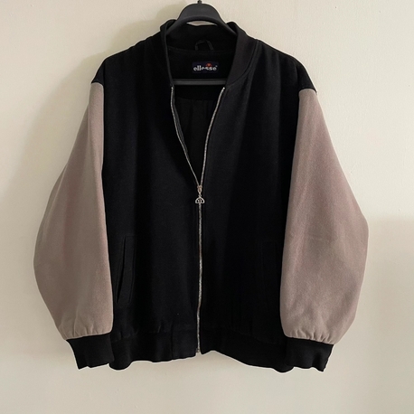 Ellesse Vintage unisex 90s kaşe bomber mont