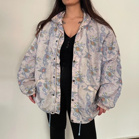 vintage unisex 90s soyut desen mont 