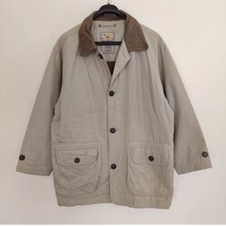 camel 90s deri detay unisex mont