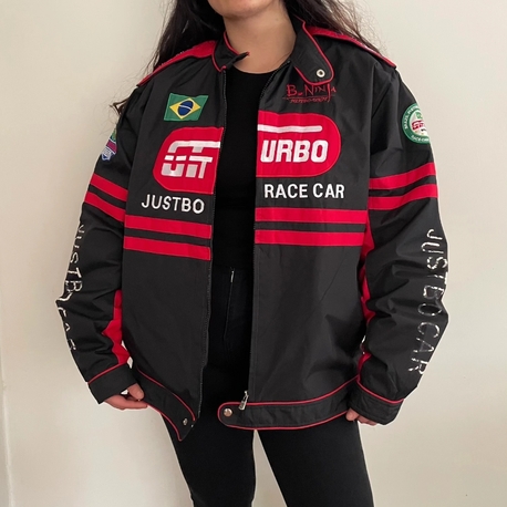 Justbo Nascar Brazil Vintage unisex Racing Jacket