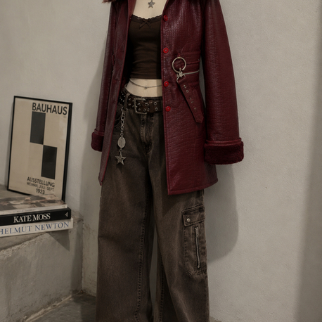 Vintage deri mont
