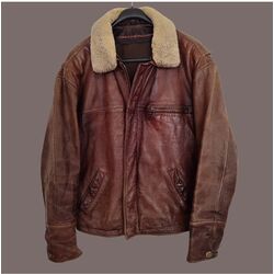 vintage orj deri unisex mont