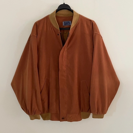 Versace Classıc v2 vintage 90s süet bomber jacket