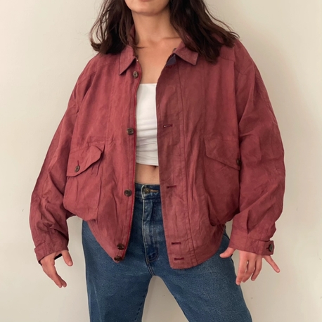 roman swıtzerland 90s deri unisex mont