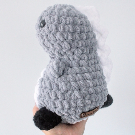 dino crochet plushie 