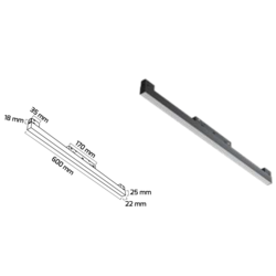 60CM 20 WATT MAGNET LINEER LED