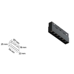 11CM 6 WATT MAGNET POWER LED