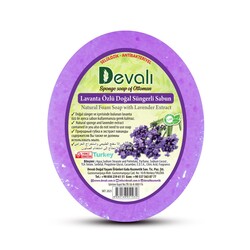 Dr.Devalı Lavanta Özlü El Yapımı Doğal Süngerli Sabun