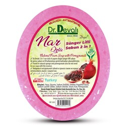 Dr.Devalı Nar Özlü El Yapımı Doğal Süngerli Sabun