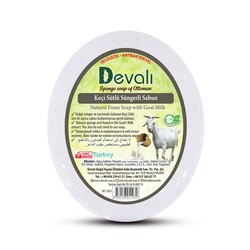 Dr.Devalı Keçi Sütlü El Yapımı Doğal Süngerli Sabun