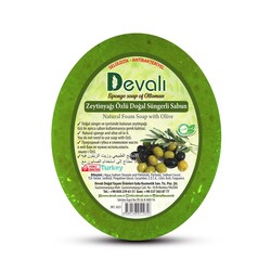 Dr.Devalı Zeytinyağı Özlü El Yapımı Doğal Süngerli Sabun