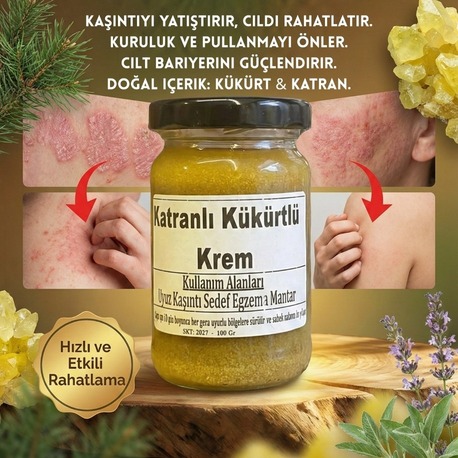 Dr. Devalı Katranlı Kükürtlü Krem 100 GR