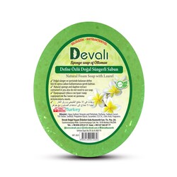 Dr.Devalı El Yapımı Defne  Doğal Süngerli Sabun