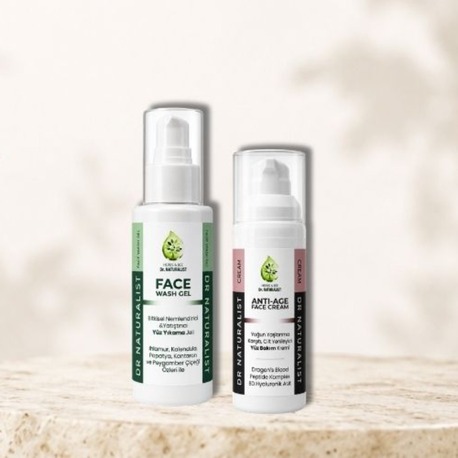 Temel Yenilenme Seti Yüz Yıkama Jeli 100 ml + Yüz Kremi 50 ml