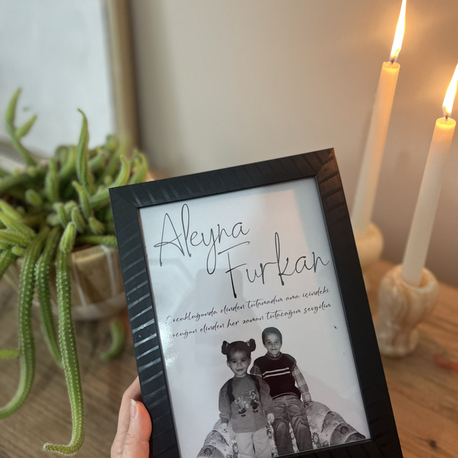 Kişiye Özel Anı çerçevesi 