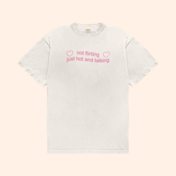 Not Flirting Just Hot And Talking T-Shirt
