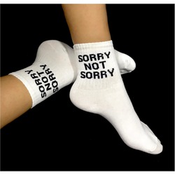 Sorry Not Sorry Çorap (3 Çift)