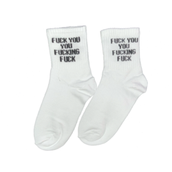 Fuck You  You Fucking Fuck Çorap (3 Çift)