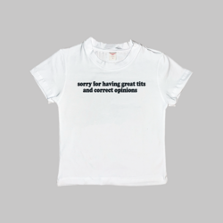 Great Tits & Opinions Baby Tee