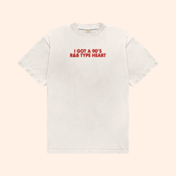 90's R&B Type Heart T-Shirt
