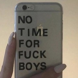 No Time For Fuckboys iPhone Kılıfı